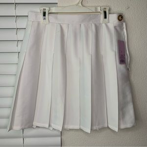Wild fable pleated white tennis skirt